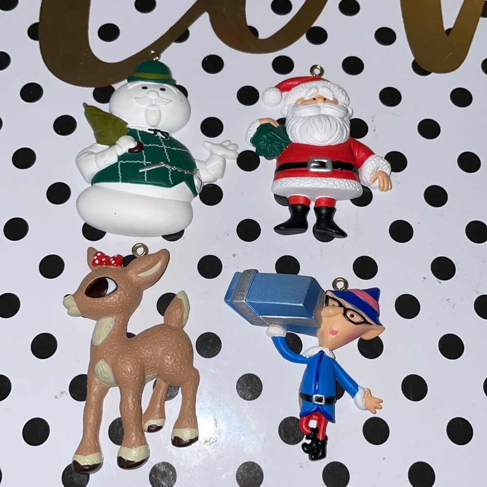 Rare Rudolph/Misfit Ornament Lot!